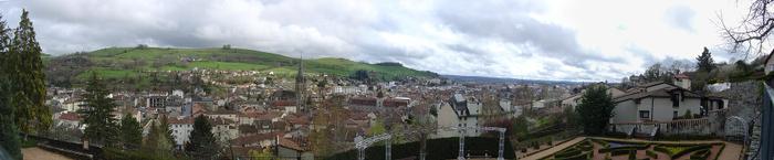 Aurillac-vue panoramique