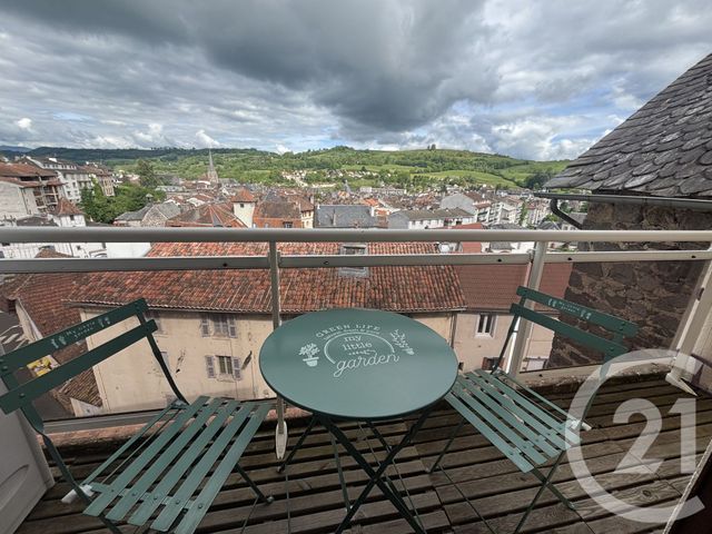 Appartement Studio à louer - 1 pièce - 19.0 m2 - AURILLAC - 15 - AUVERGNE - Century 21 Pradel Immobilier